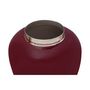 Voir la diapositive 2 : Paris Prix Vase Rond Design  Typo  20m Prune & Argent