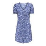 Only Robe /Blanche à fleurs Femme Only Nova. Coloris disponibles : Bleu