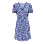 Only Robe /Blanche à fleurs Femme Only Nova. Coloris disponibles : Bleu