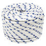 Voir la diapositive 2 : VIDAXL Corde de bateau Blanc 14 mm 100 m Polypropylene