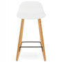 Voir la diapositive 2 : Paris Prix Tabouret de Bar  Sliven  86cm Blanc & Naturel