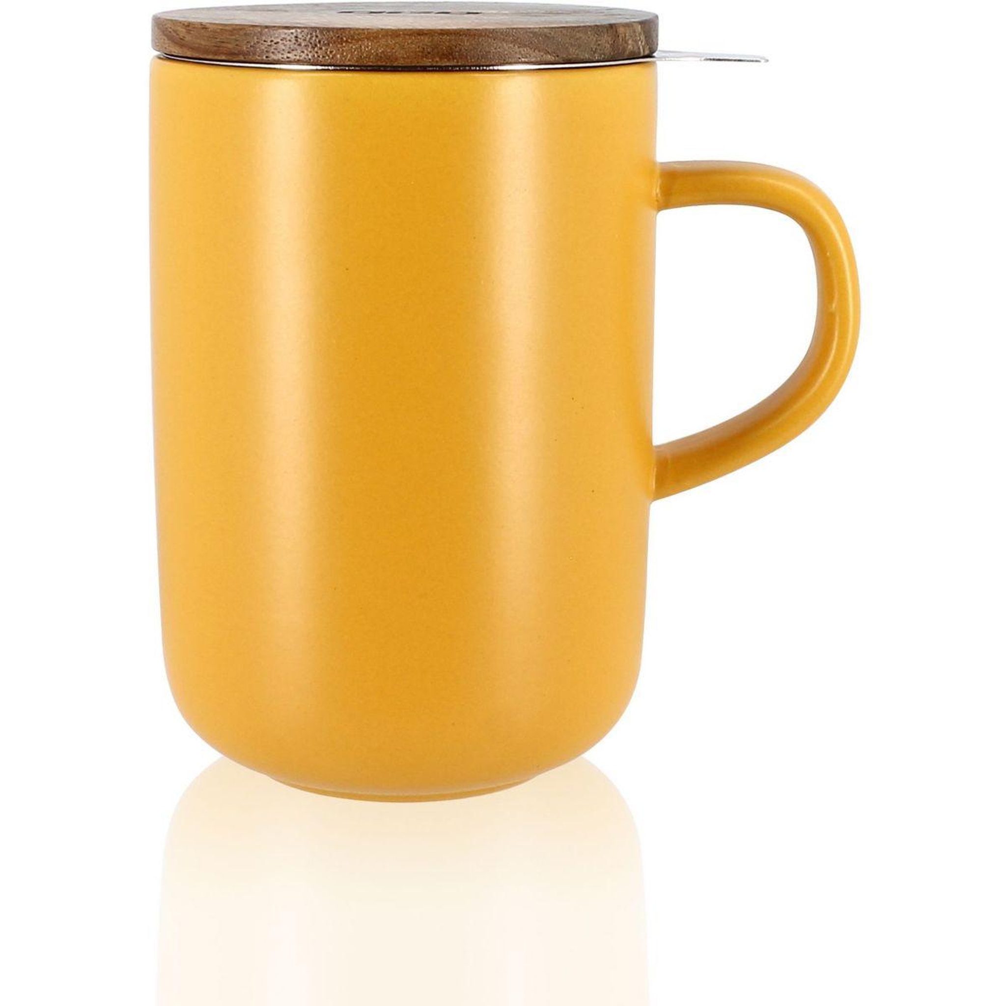 OGO LIVING Théière Tisanière Juliet jaune en grès 475 ml