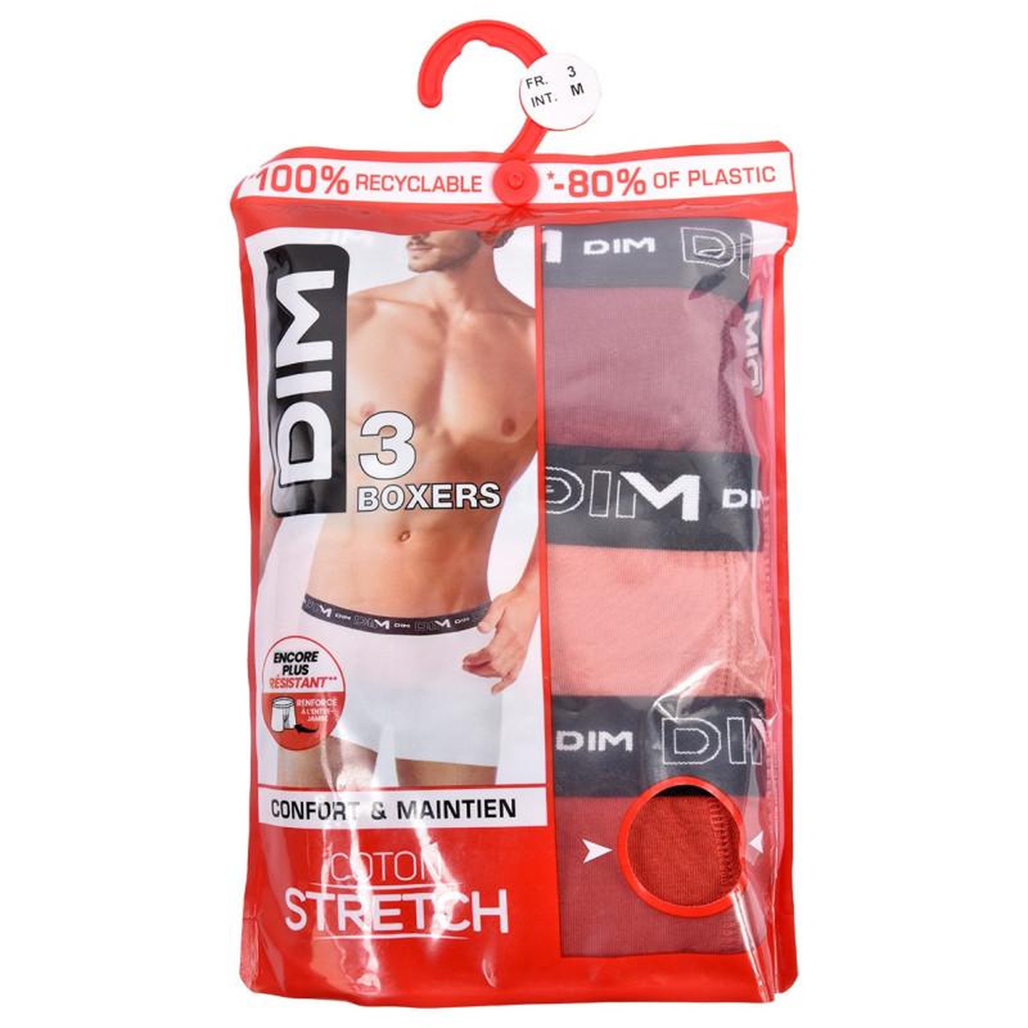 Voir la diapositive 3 : DIM Boxer DIM Lot de 3