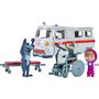 Voir la diapositive 3 : SMOBY Playset Ambulance - Masha et Michka