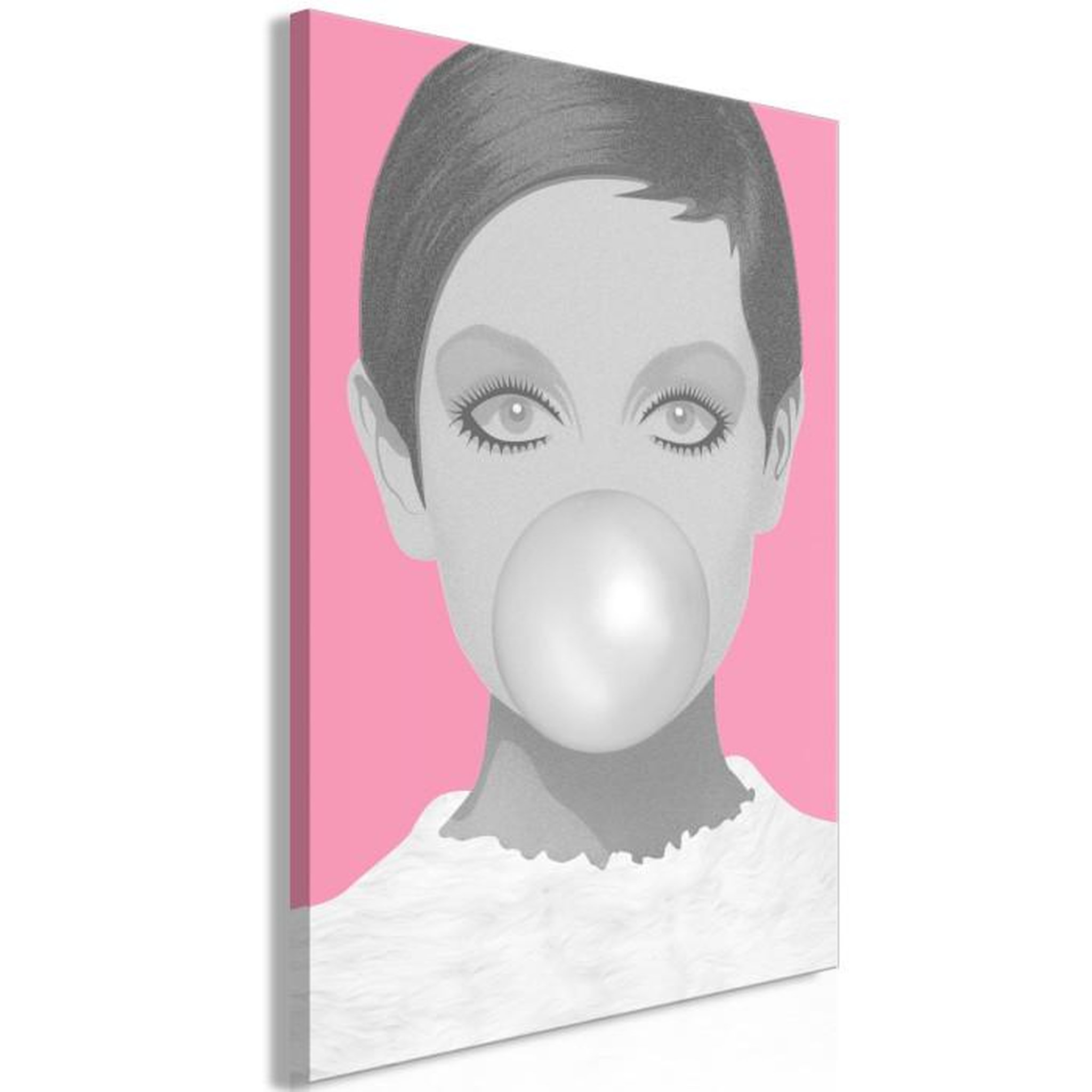 Paris Prix Tableau Imprimé  Bubble Gum. Coloris disponibles : Multicolore