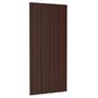 Voir la diapositive 4 : VIDAXL Panneaux de toiture 36 pcs Acier galvanise Marron 100x45 cm