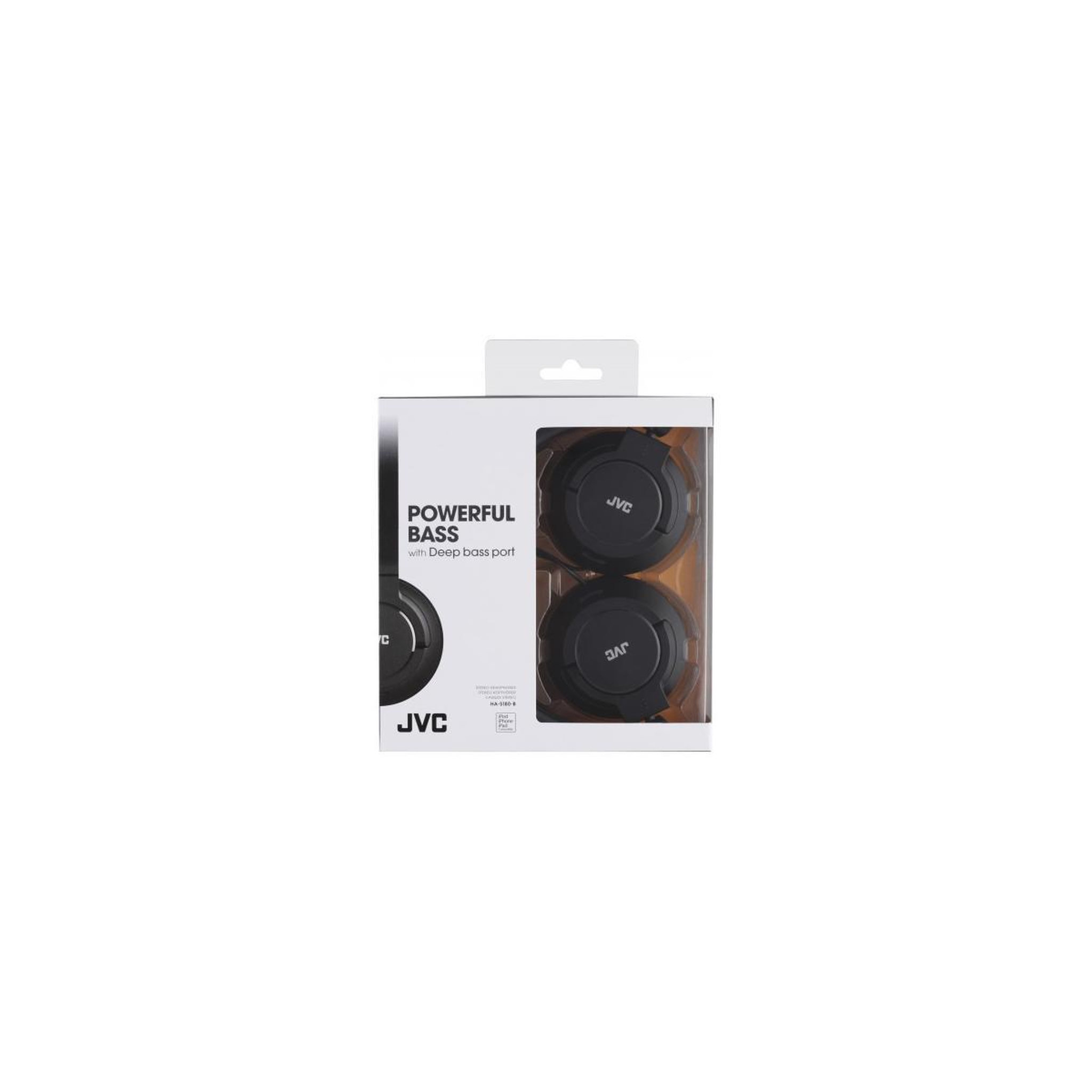 Voir la diapositive 3 : JVC Casque JVC écouteurs sport pliable noir