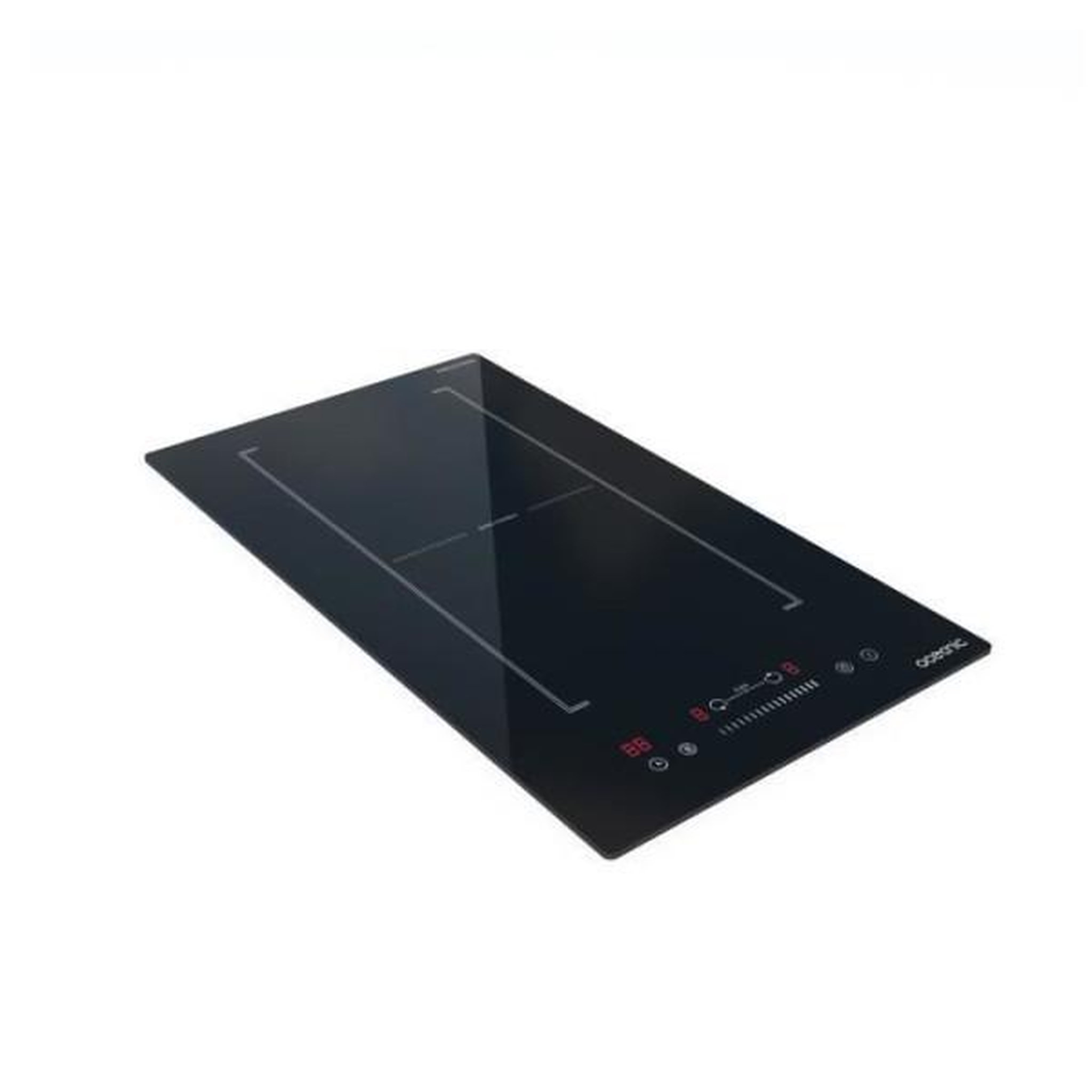 Voir la diapositive 4 : OCEANIC Domino induction encastrable - OCEANIC - OCEATI2Z2BF - 2 foyers avec zone flexible- 3600 W - Noir