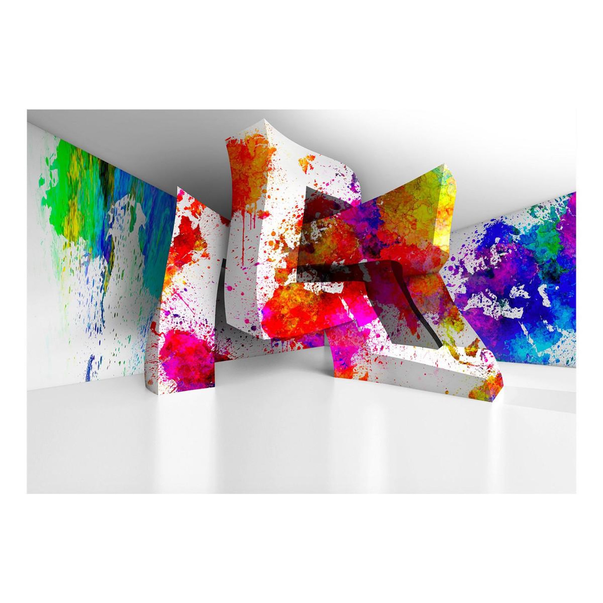 Voir la diapositive 2 : Paris Prix Papier Peint  Three Dimensional Shapes