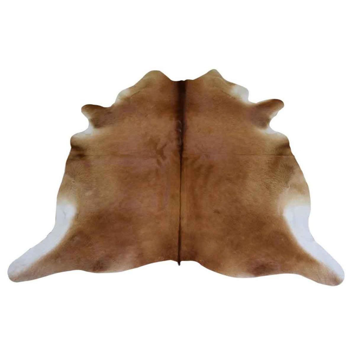 Paris Prix Tapis Déco  Peau de Vache  195x230cm Marron Clair