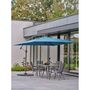 Voir la diapositive 1 : GARDENSTAR Parasol déporté - Aluminium - 300x250x255cm - Crépuscule