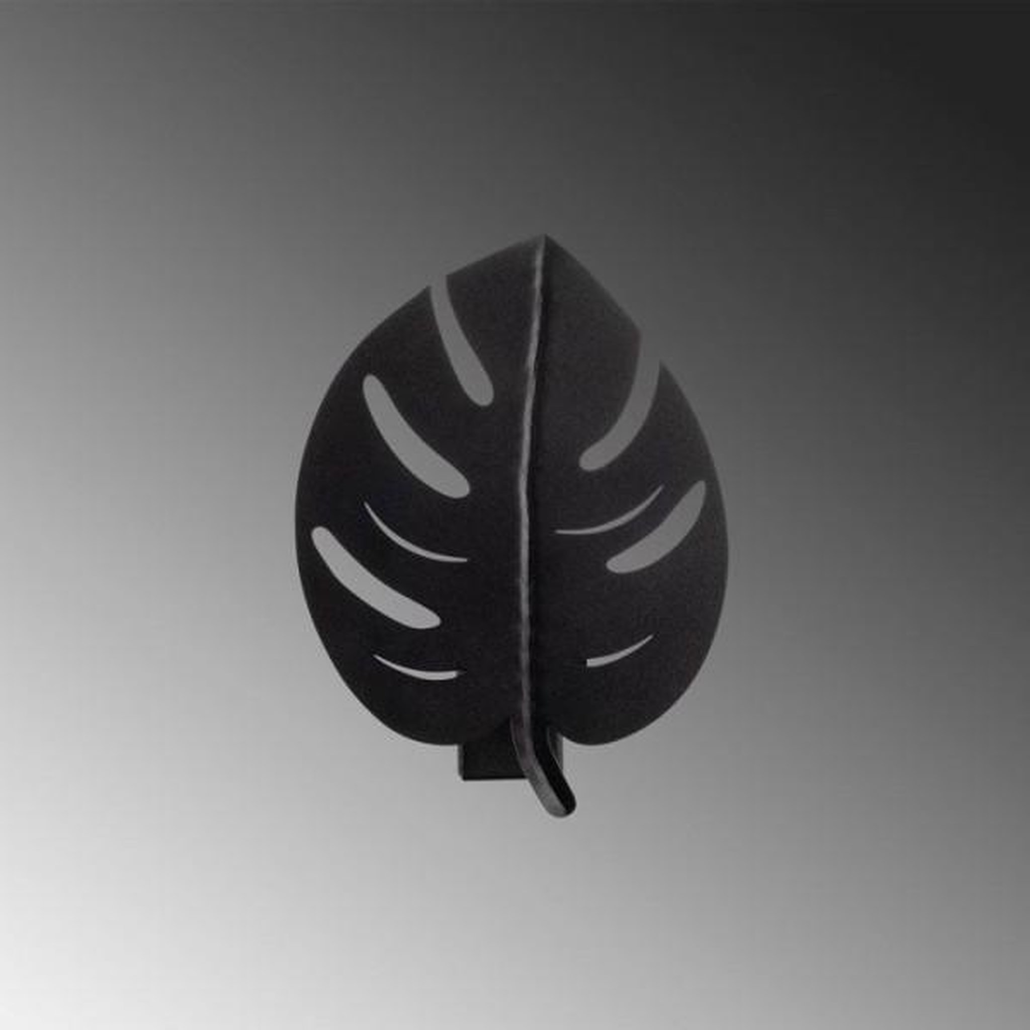 Voir la diapositive 4 : MARKET24 Applique murale Black - Métal noir - Style contemporain - Design élégant
