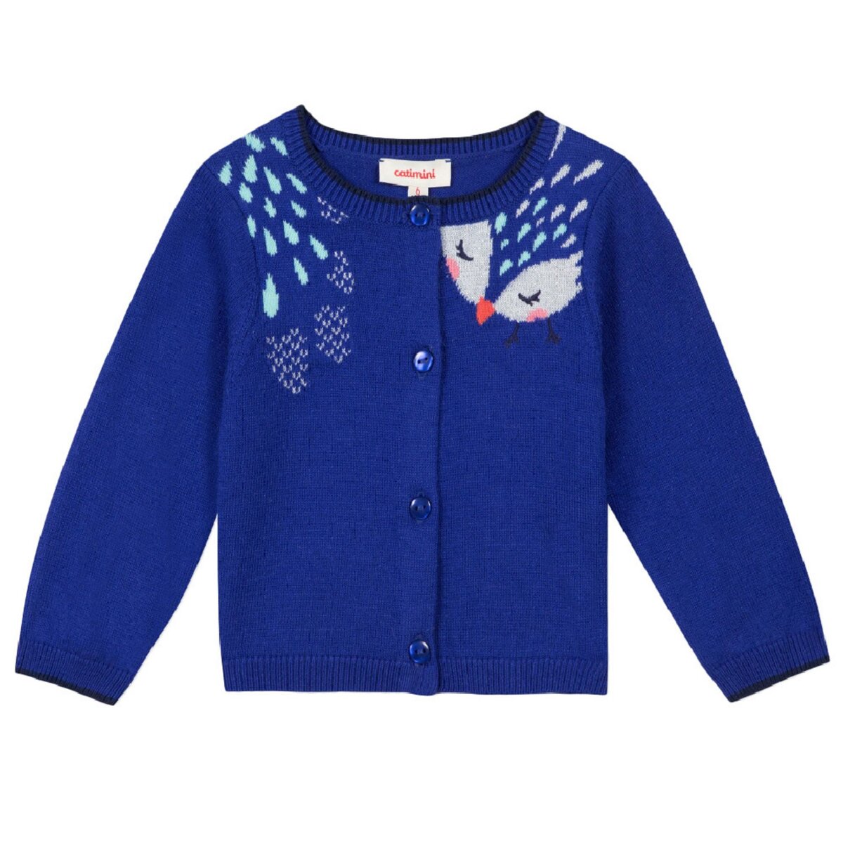 Gilet Bleu Roi Fille Catimini CR18013 pas cher Auchan