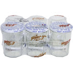 LE PARFAIT Pack de 6 confituriers 385 ml avec couvercle