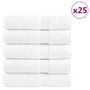 Voir la diapositive 1 : VIDAXL Serviettes de douche de qualité supérieure SOLUND 25 pcs blanc