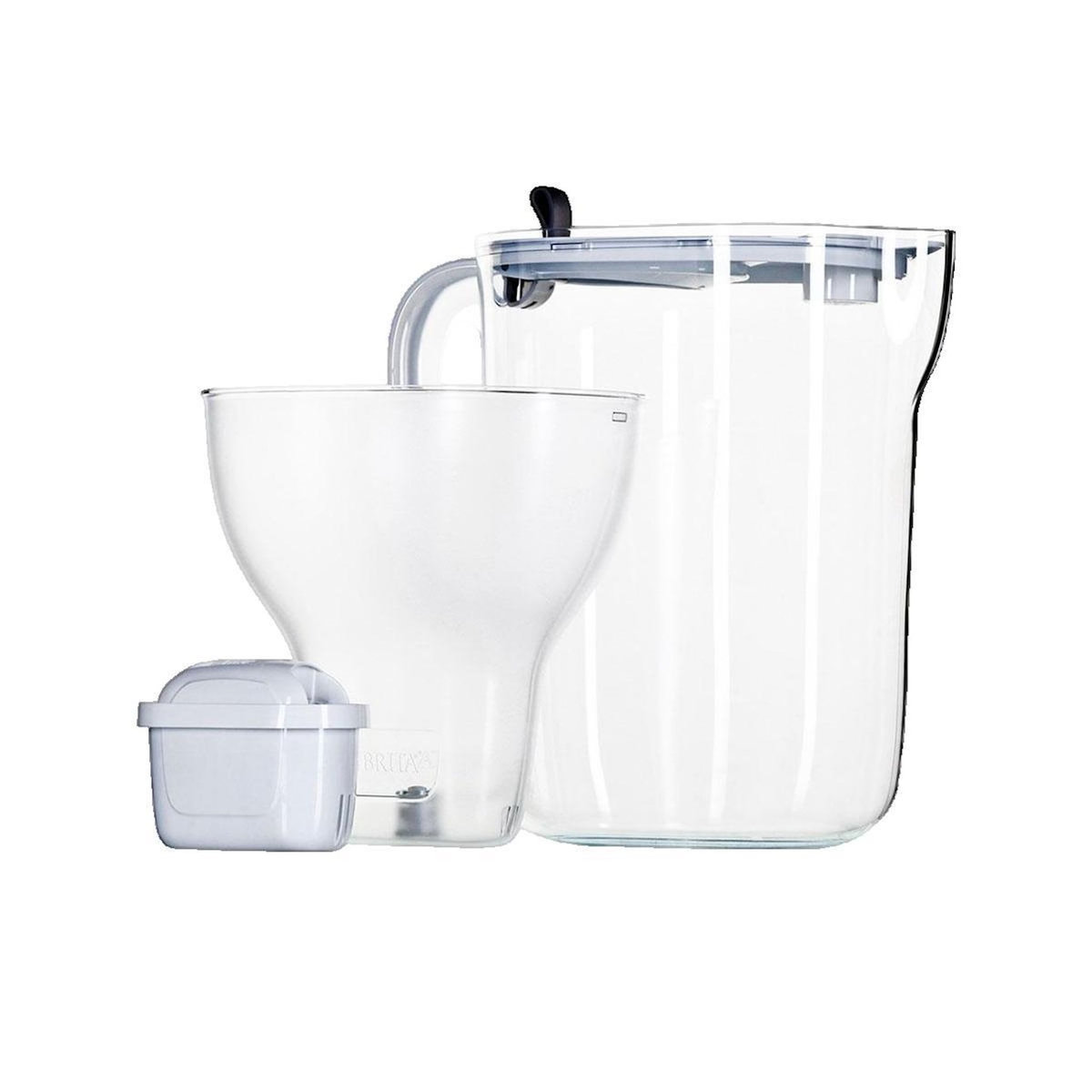 Brita Carafe filtrante Brita 1052803, capacité 3,6 litres, coloris gris