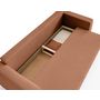 Voir la diapositive 4 : BEST MOBILIER Topaze - canapé 3 places - convertible avec coffre - en tissu bouclette