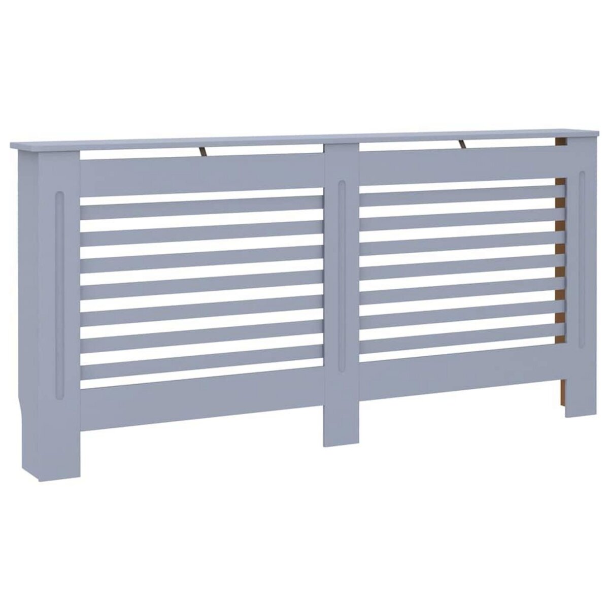 VIDAXL Cache-radiateur anthracite 172x19x81,5 cm MDF