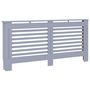 Voir la diapositive 2 : VIDAXL Cache-radiateur anthracite 172x19x81,5 cm MDF