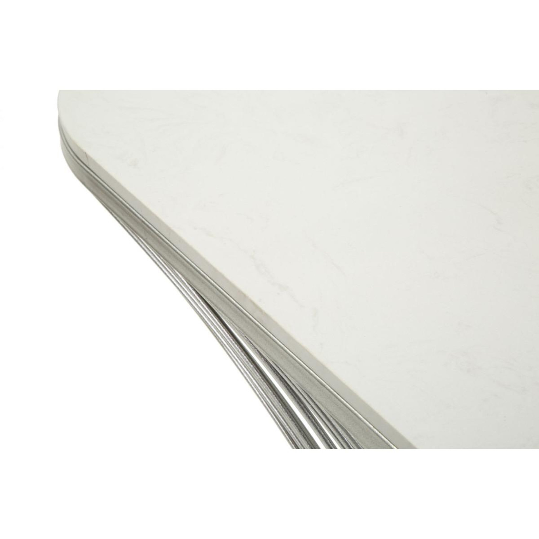 Voir la diapositive 2 : Paris Prix Console design en marbre  bridge  120cm argent