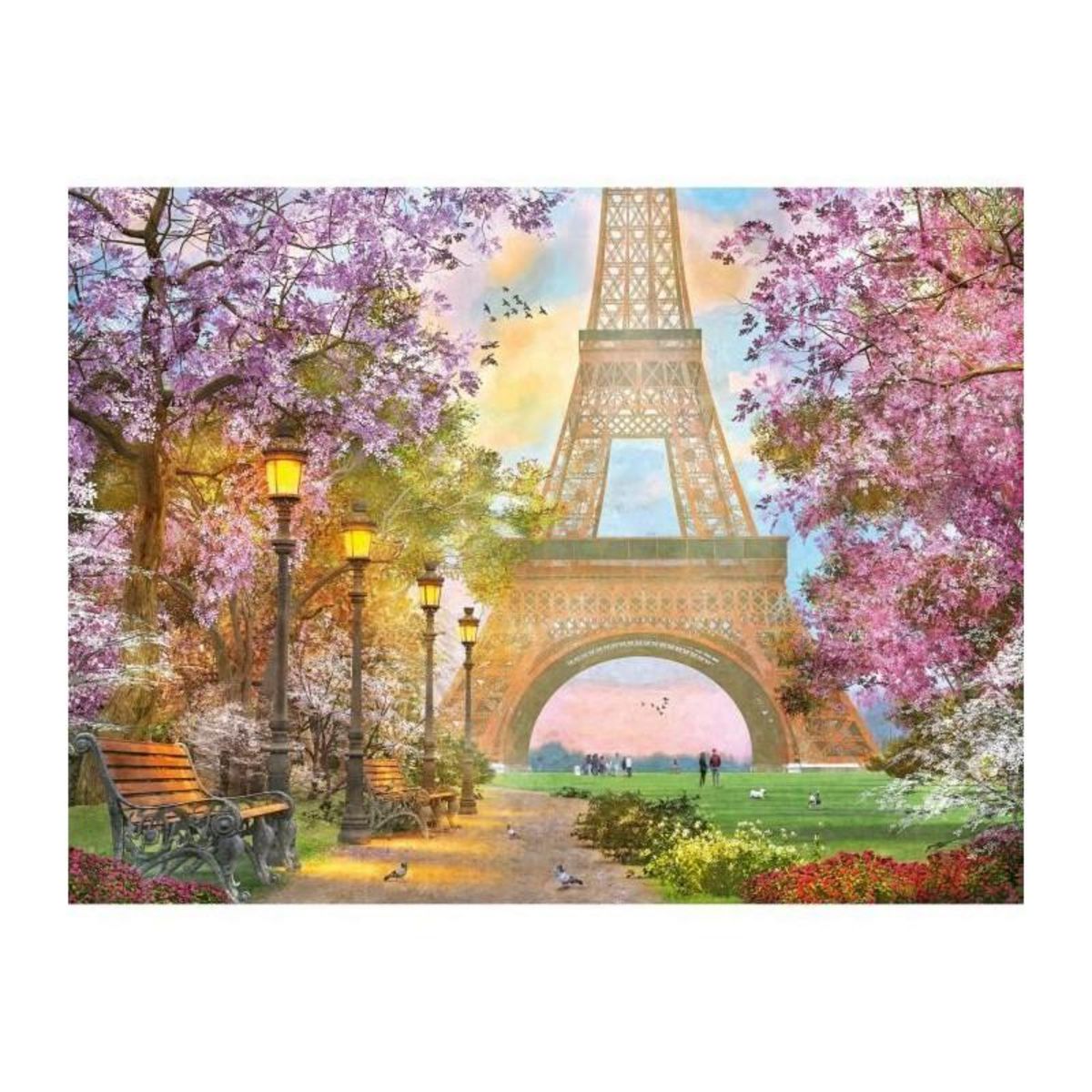 RAVENSBURGER Ravensburger - Puzzle 1500 pieces - Amour a Paris - Adultes & enfants des 14 ans - Puzzle de qualité supérieure 80x60cm - 1200