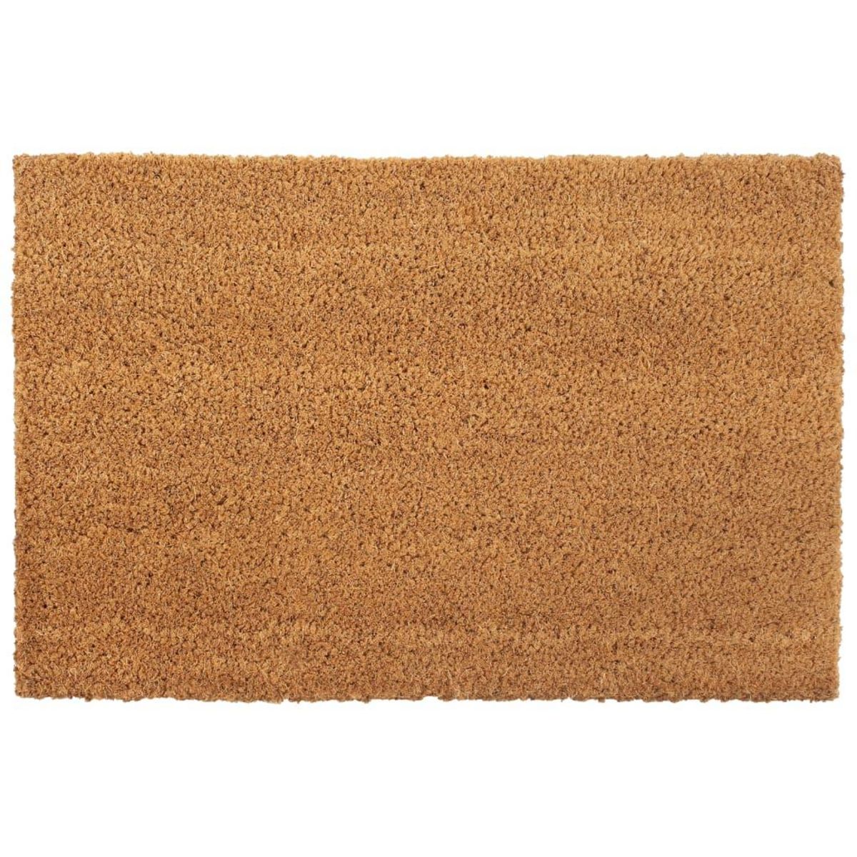 VIDAXL Tapis de porte 2 pcs naturel 40x60 cm fibre de coco touffete