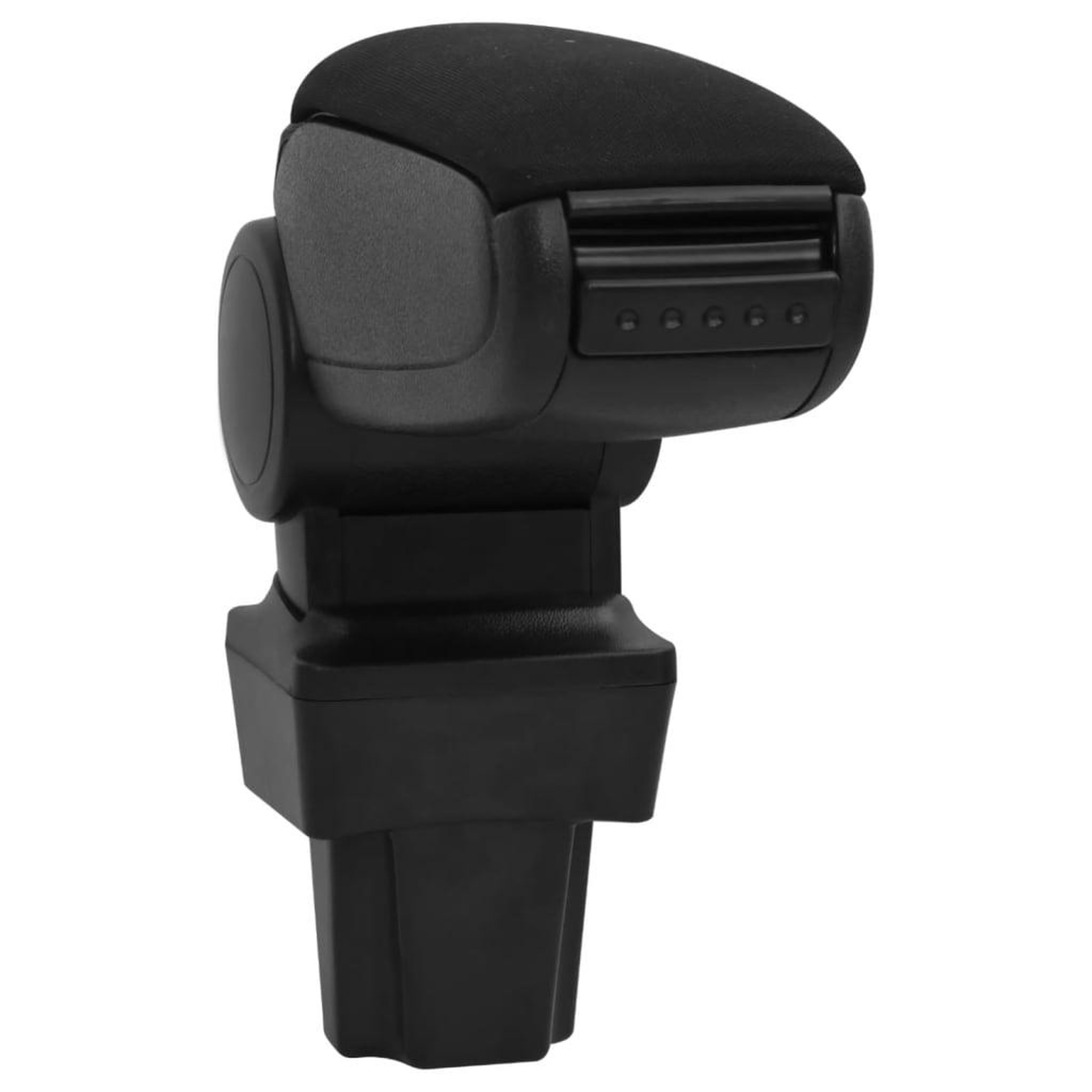Voir la diapositive 2 : VIDAXL Accoudoir de voiture noir 11,5x32x(30-50) cm ABS