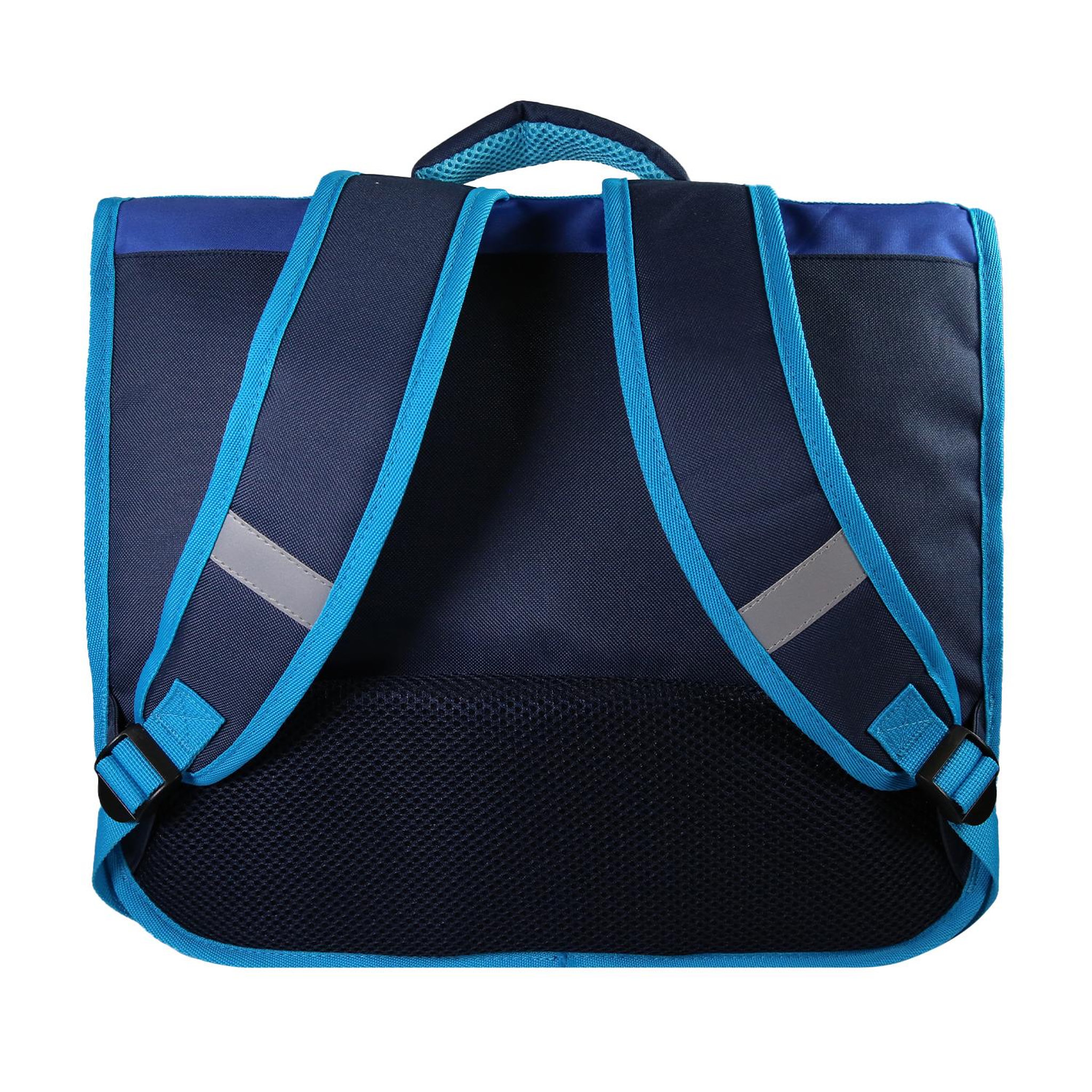 Voir la diapositive 4 : Bagtrotter Cartable Vaiana 38 cm bleu 2 compartiments école primaire – bagtrotter