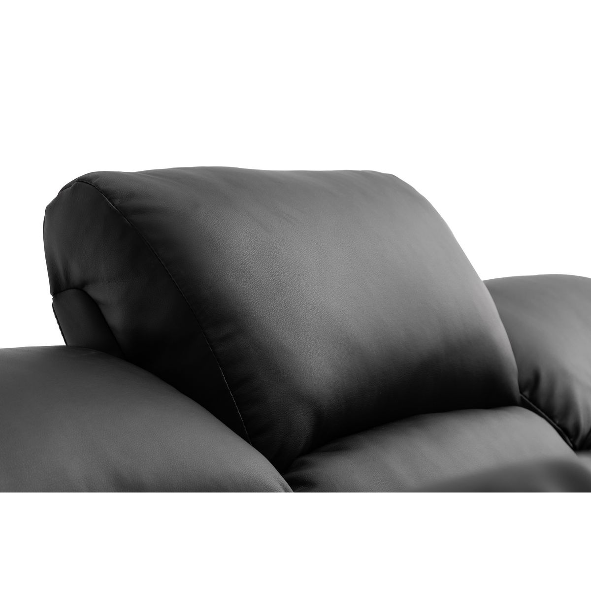 Fauteuil relax électrique pu coloris noir HELENA