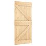 Voir la diapositive 2 : VIDAXL Porte NARVIK 95x210 cm bois massif de pin