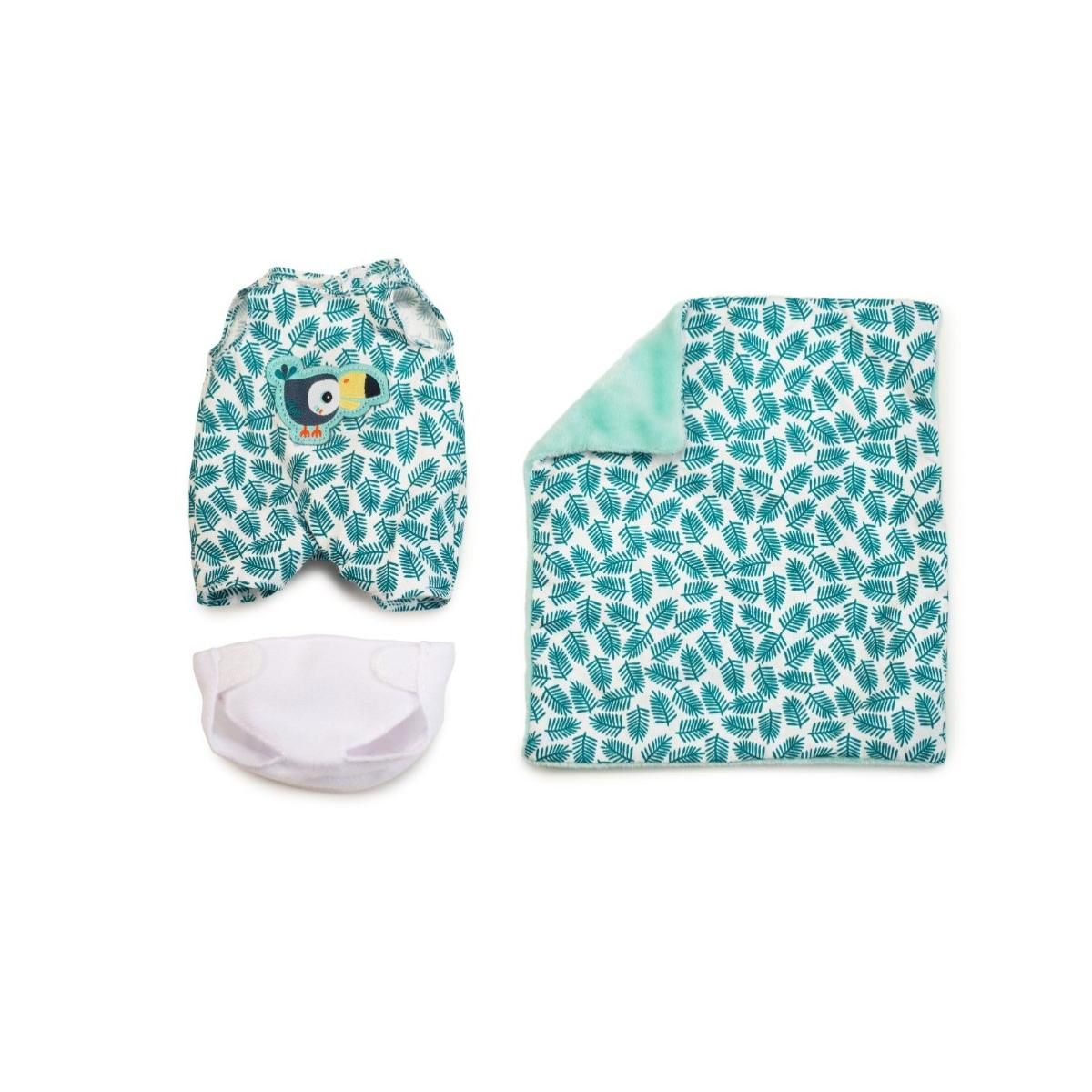 LILLIPUTIENS Poupée Ari Bebe et couffin