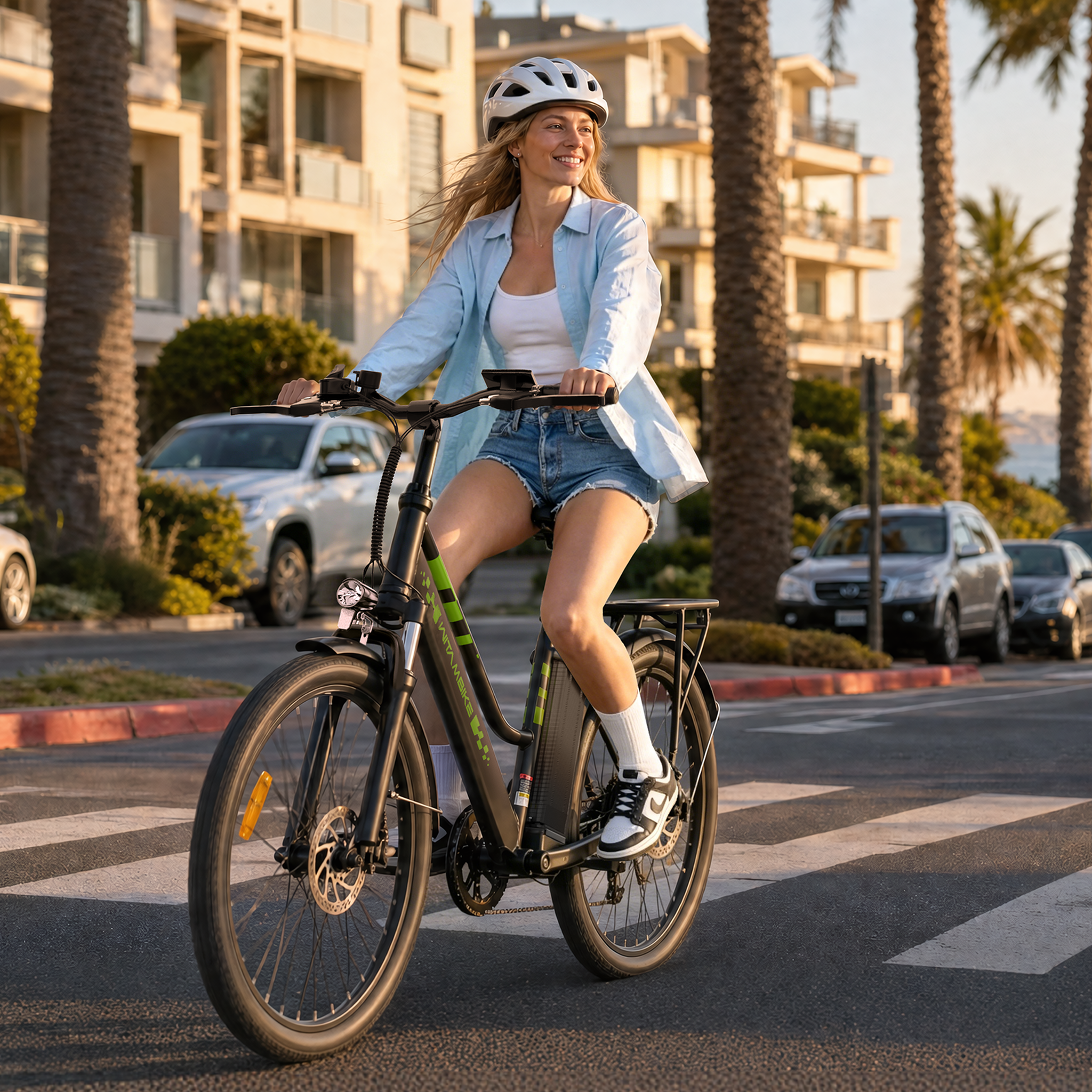 Voir la diapositive 5 : WITAMBIKE Vélo électrique de ville WITAMBIKE C26 PRO 26
