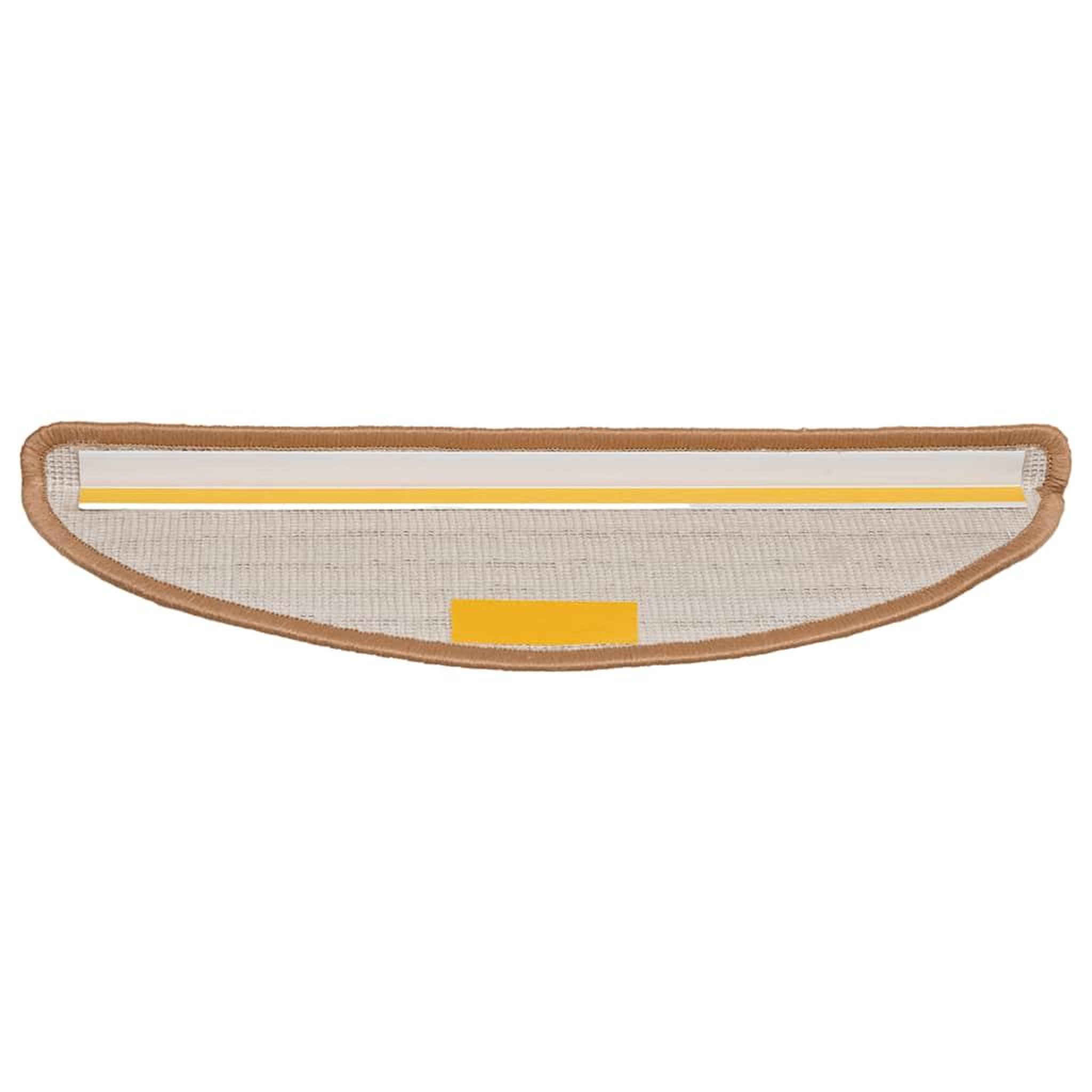 Voir la diapositive 4 : VIDAXL Tapis d'escalier 30 pcs beige 56x17x3 cm