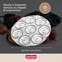 Voir la diapositive 3 : ZENKER Moule pour 8 beignets au four 33 Zenker Black Metallic