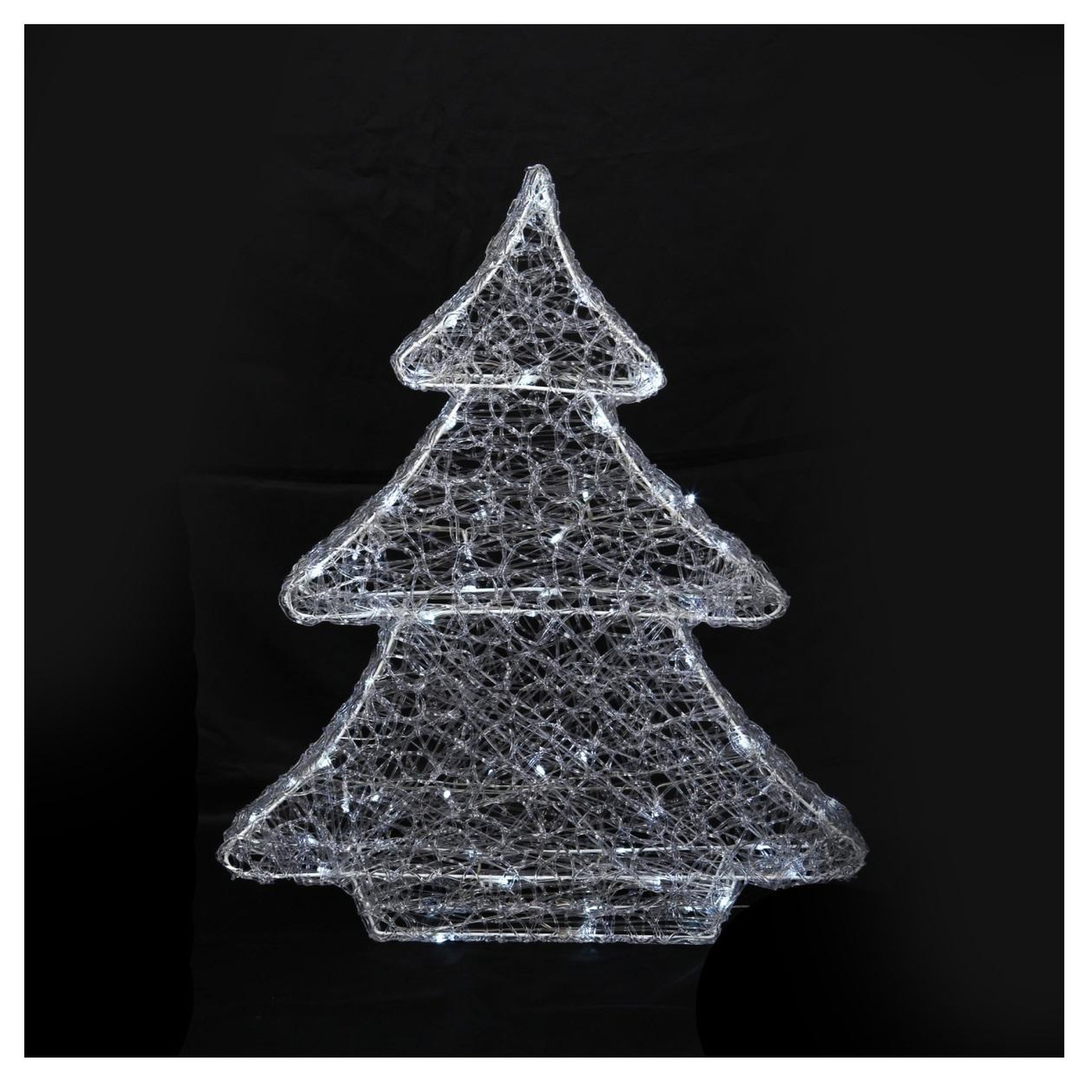 Voir la diapositive 2 : Eden Grand sapin lumineux 80 led design et moderne