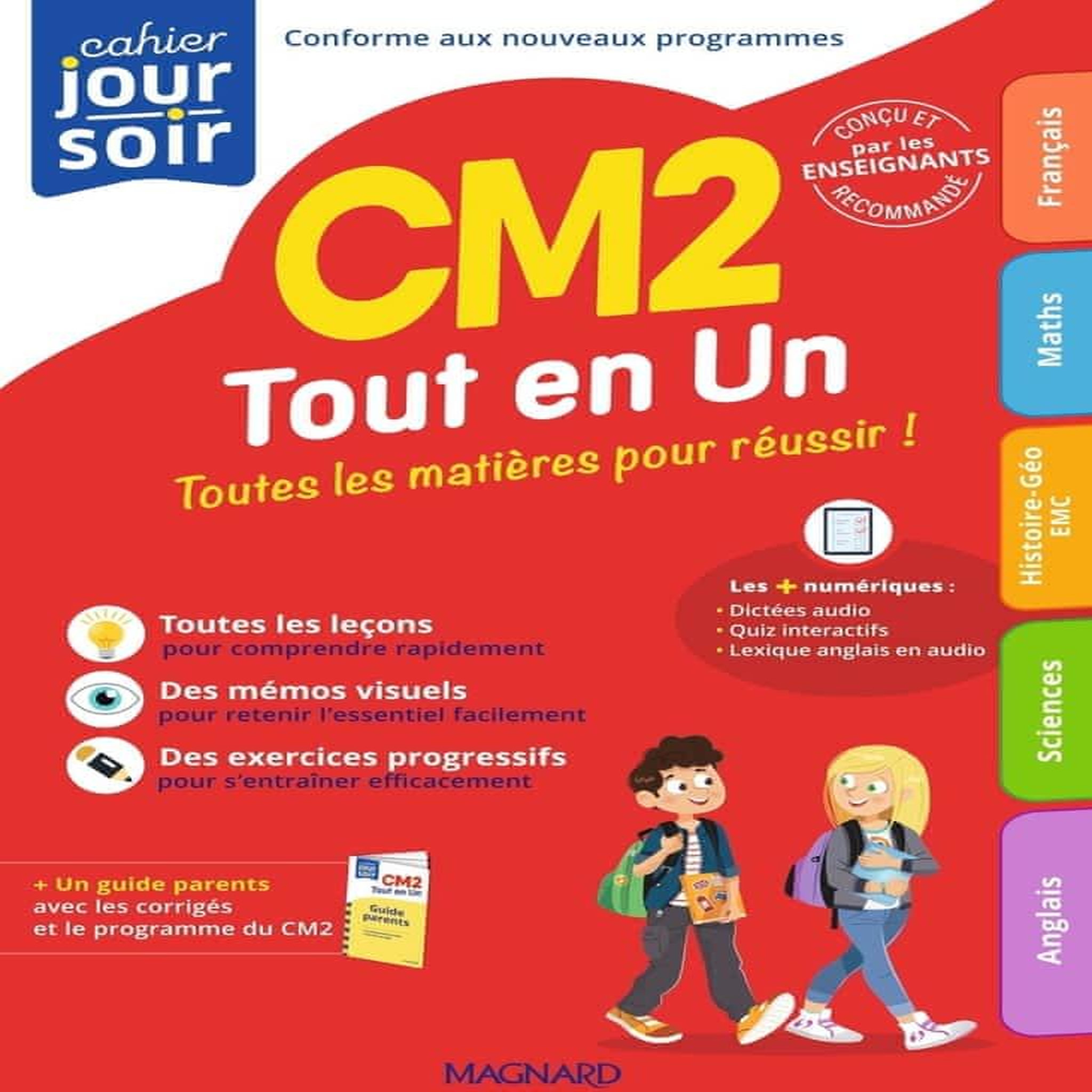 TOUT EN UN CM2 . + GUIDE PARENTS, EDITION 2025, Legray Céline