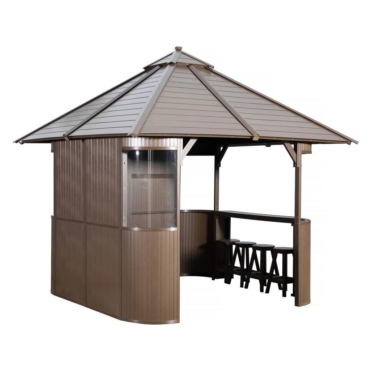 Habitat et Jardin Abri de spa  Bali  - 330 x 330 x 323 cm
