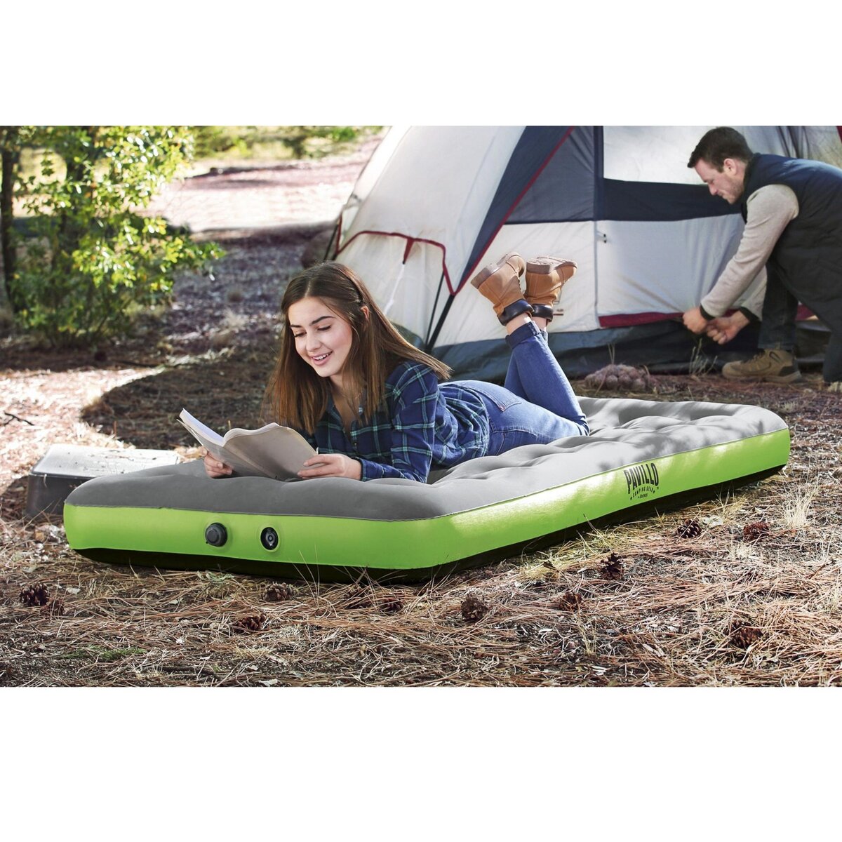 BESTWAY Matelas gonflable de camping - 1 personne - 188x99x22cm - PAVILLO™