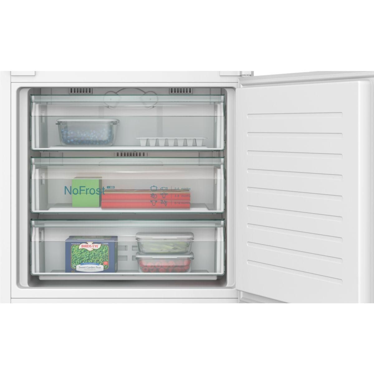 Siemens Réfrigérateur combiné encastrable KB96NNSE0, iQ100