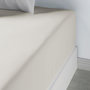 Voir la diapositive 2 : Les Ateliers du Linge Drap housse 100% coton 115g 57fils