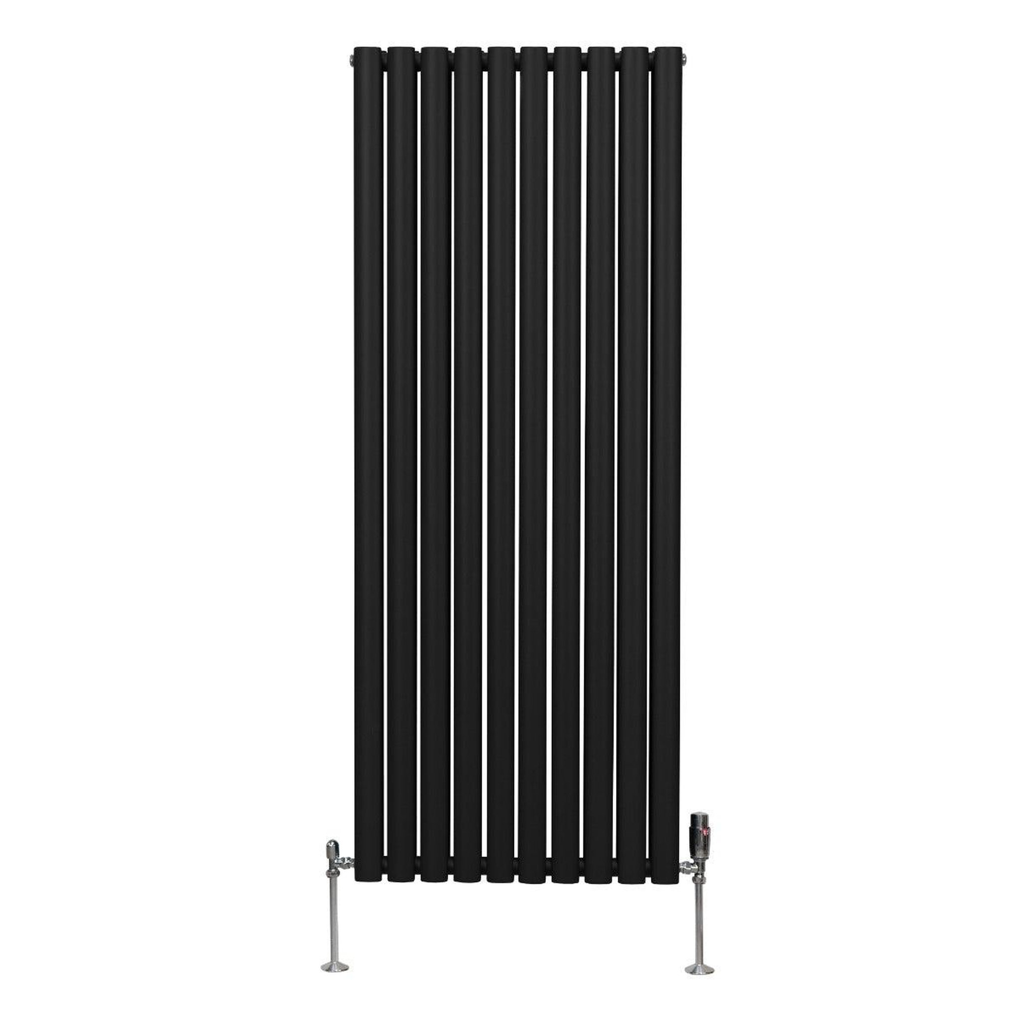 Voir la diapositive 2 : MONSTERSHOP Radiateur à colonnes ovales & robinet, 2 panneaux - 1600 x 600 mm