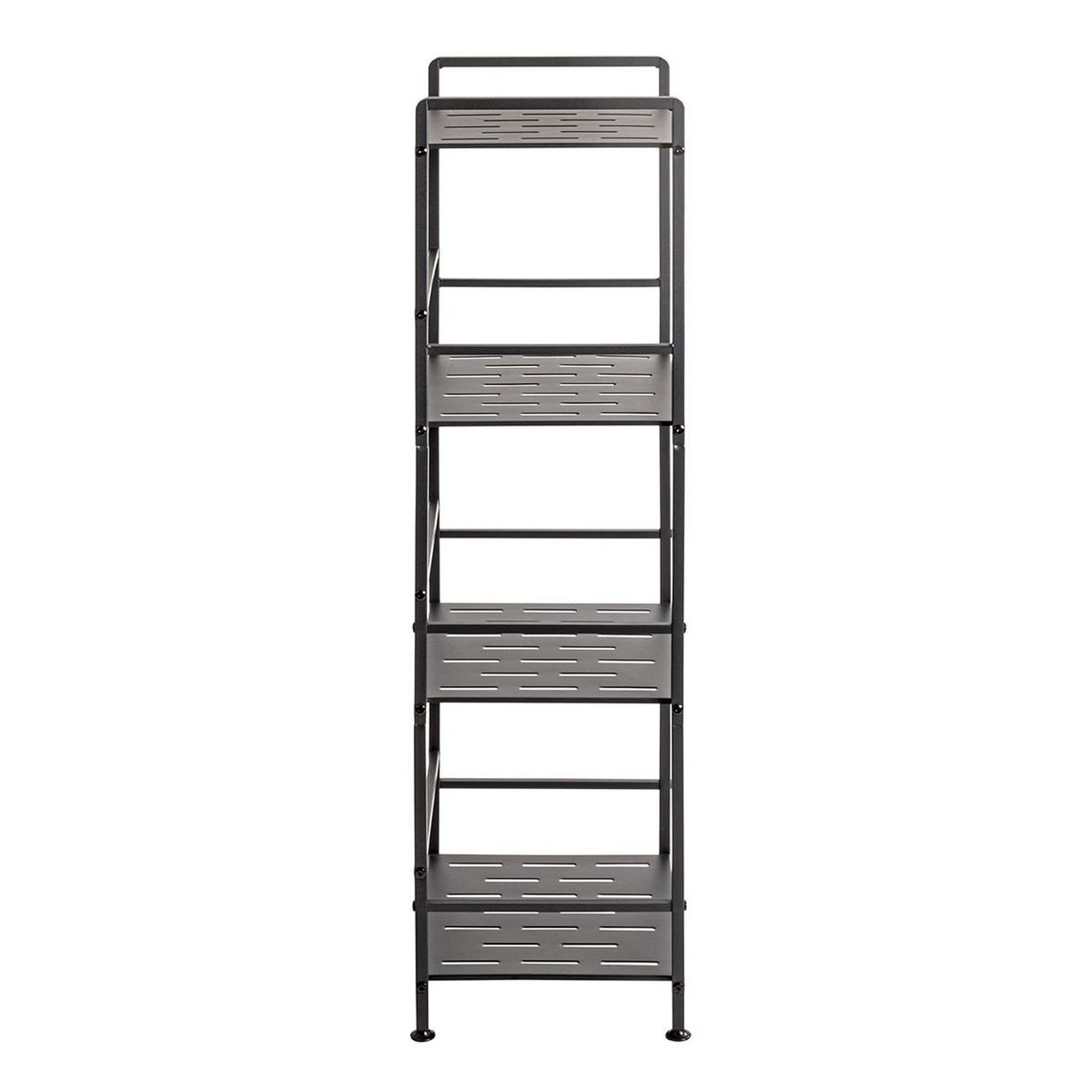 Voir la diapositive 3 : Paris Prix Étagère design 4 niveaux  ombre  106cm anthracite