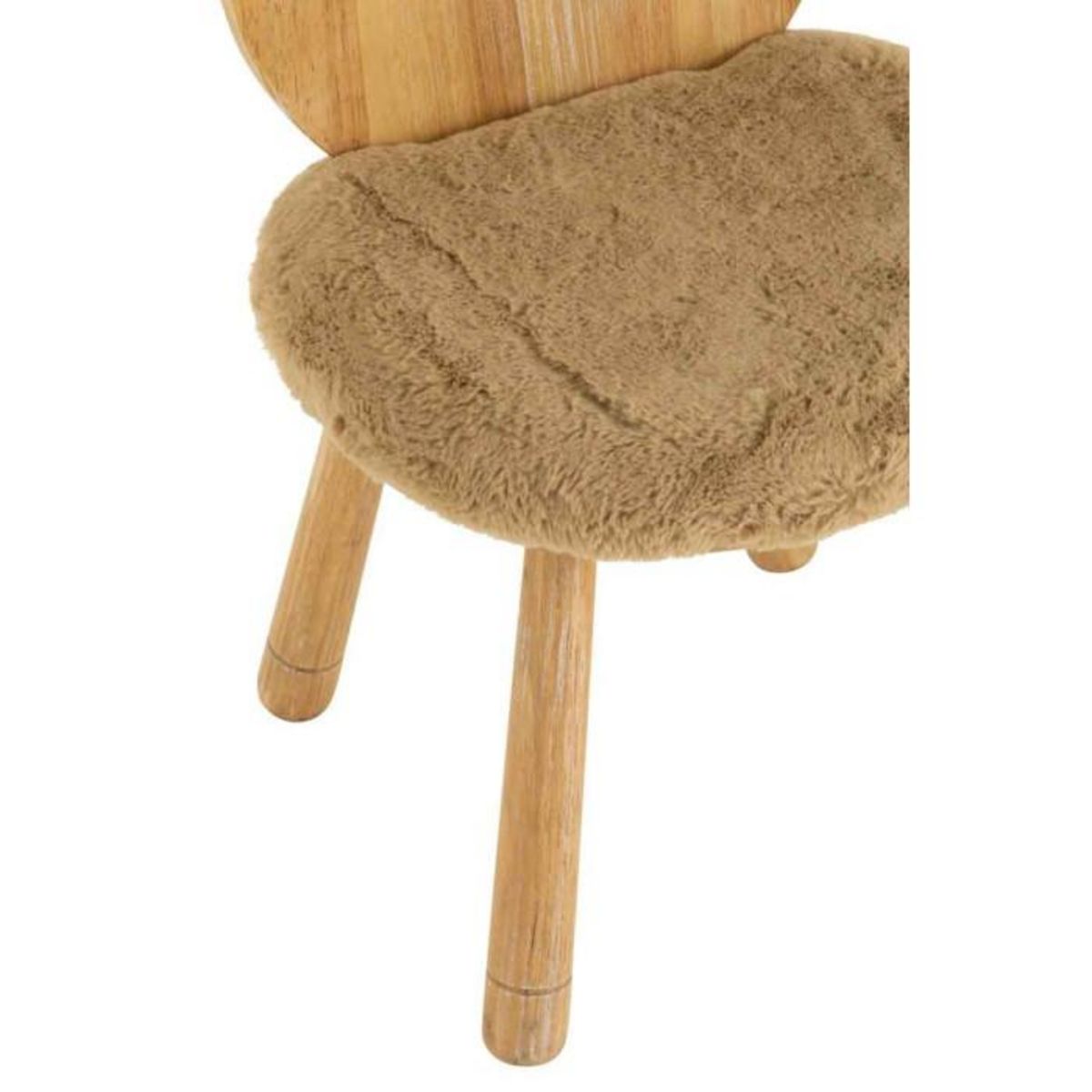 Paris Prix Chaise pour Enfant en Bois  Ours  61cm Naturel