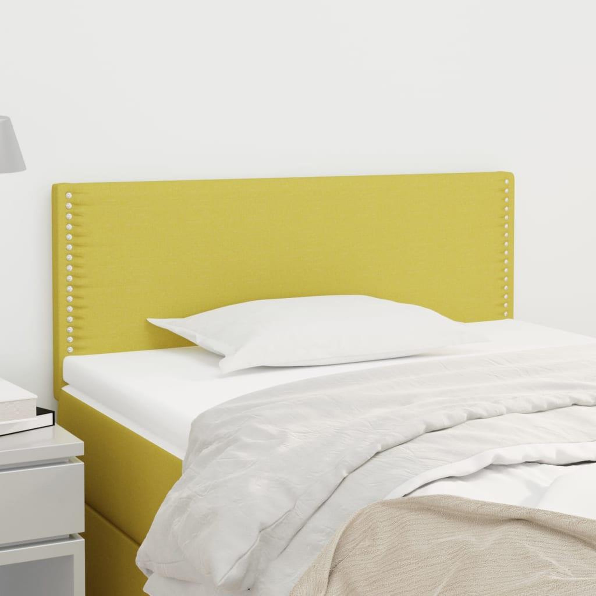 Voir la diapositive 1 : VIDAXL Tete de lit Vert 90x5x78/88 cm Tissu