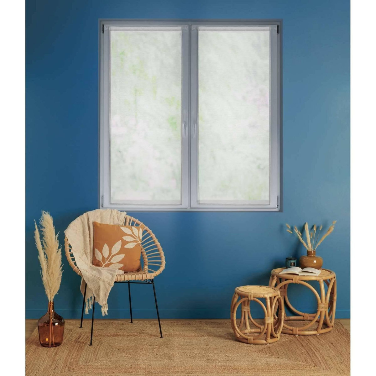 ATMOSPHERA Lot de 2 voilages Moly