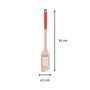Voir la diapositive 3 : Fackelmann Ensemble de 2 Spatules de cuisine ajourée 34 cm Fackelmann Wood Edition