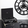 Voir la diapositive 5 : Paris Prix Ménagère 84 Pièces  Coffret Bois  45cm Noir
