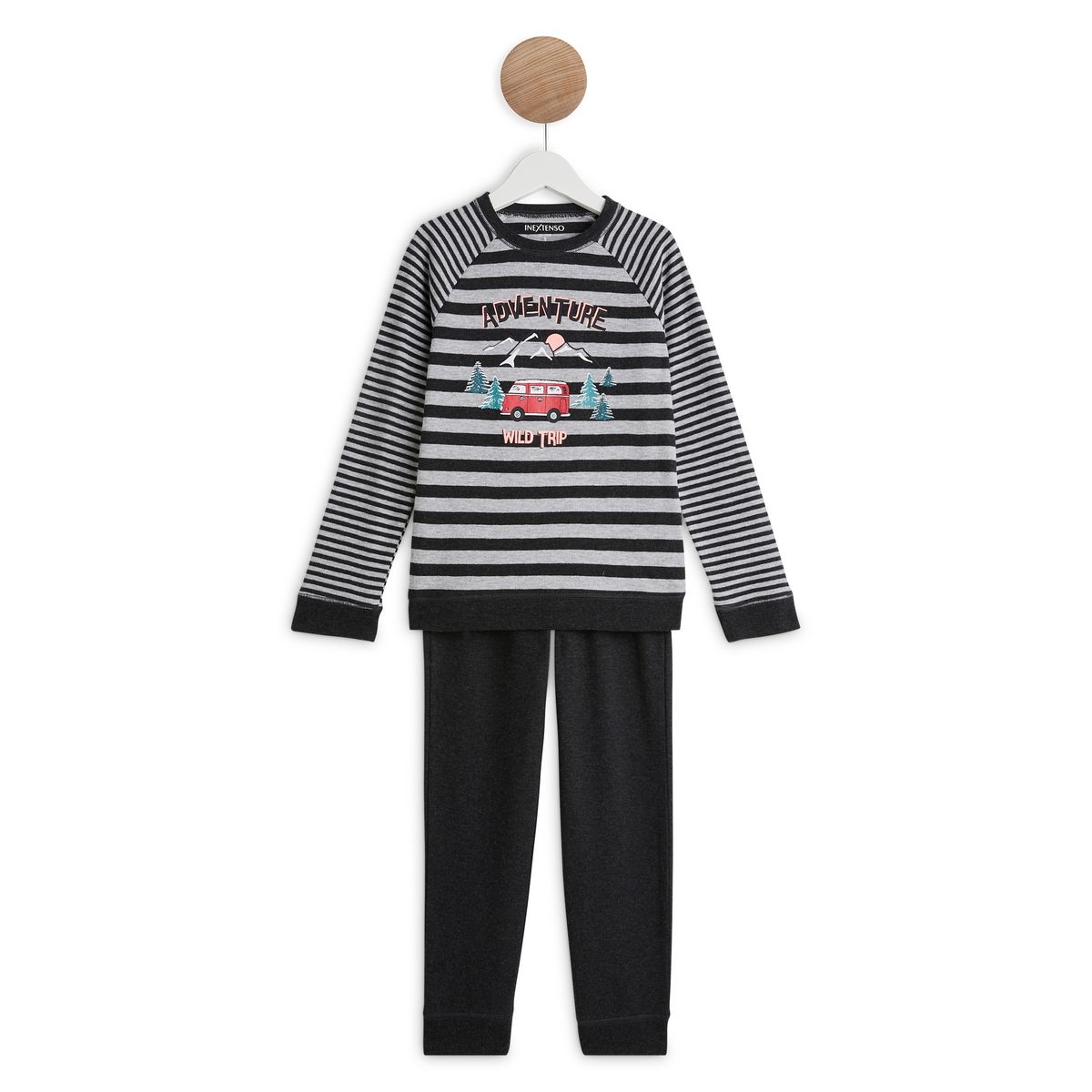 INEXTENSO Ensemble pyjama à rayures garçon