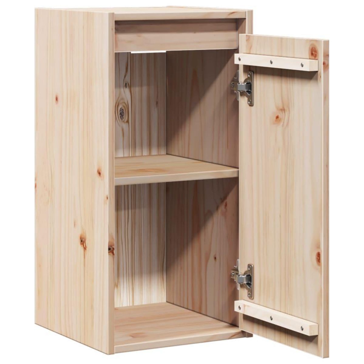 VIDAXL Armoire murale 30x30x60 cm Bois de pin massif