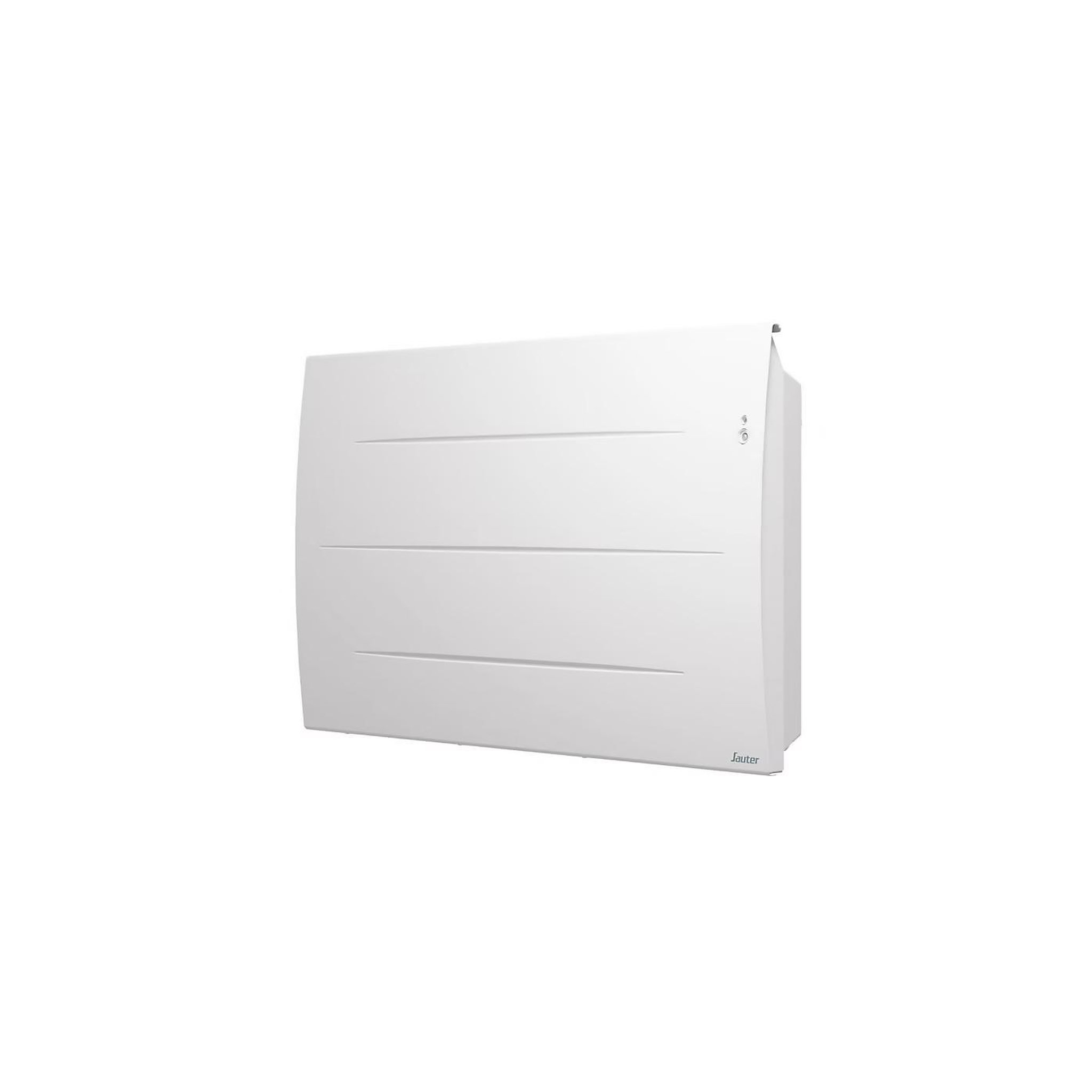 Sauter Radiateur électrique horizontal à inertie pierre – Sibayak II blanc – 1500 W – Programmable – Connecté – Fabrication française